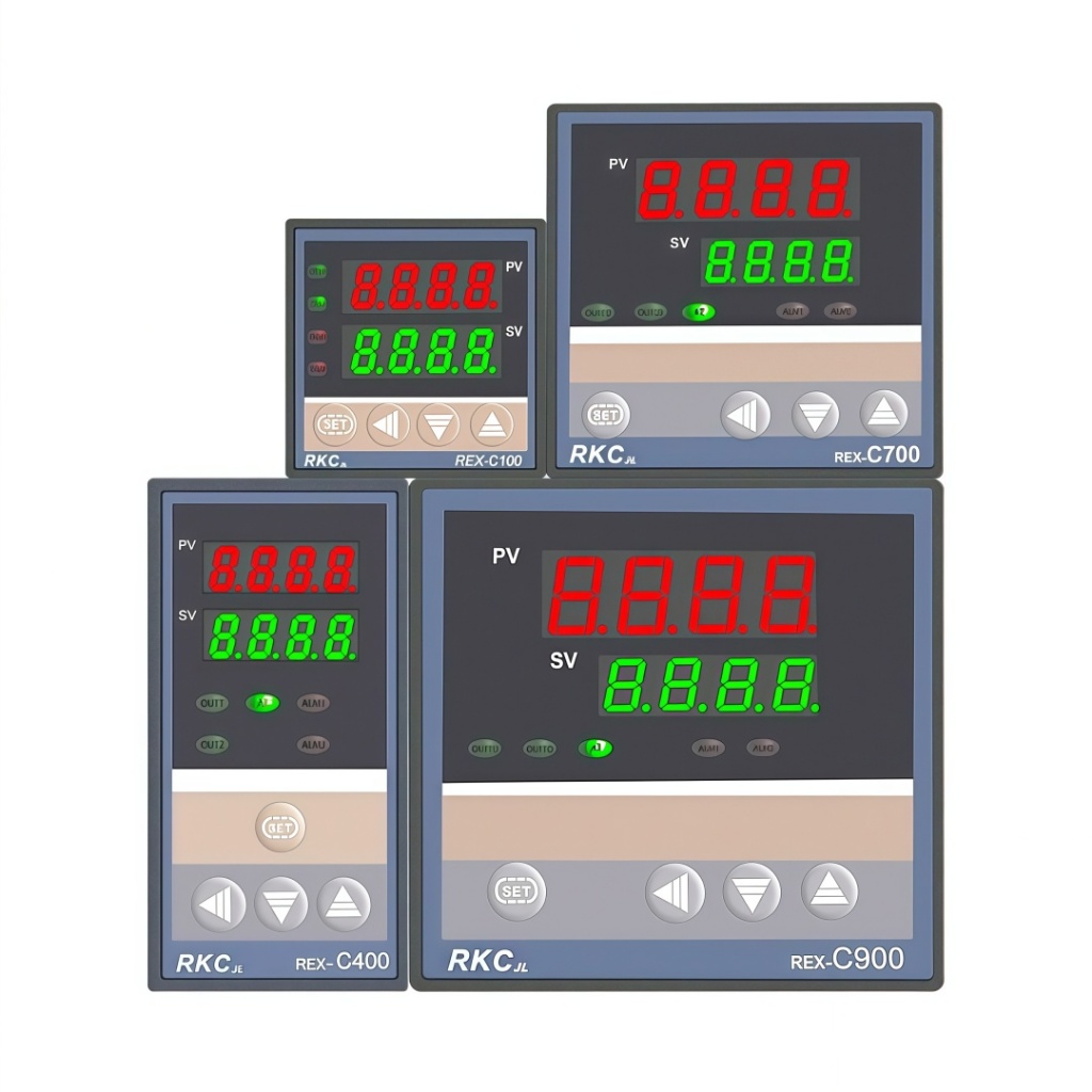 Bộ điều khiển nhiệt độ REX-C100 REX-400 REX-700 REX-900 với đầu ra rơle và chức năng báo động