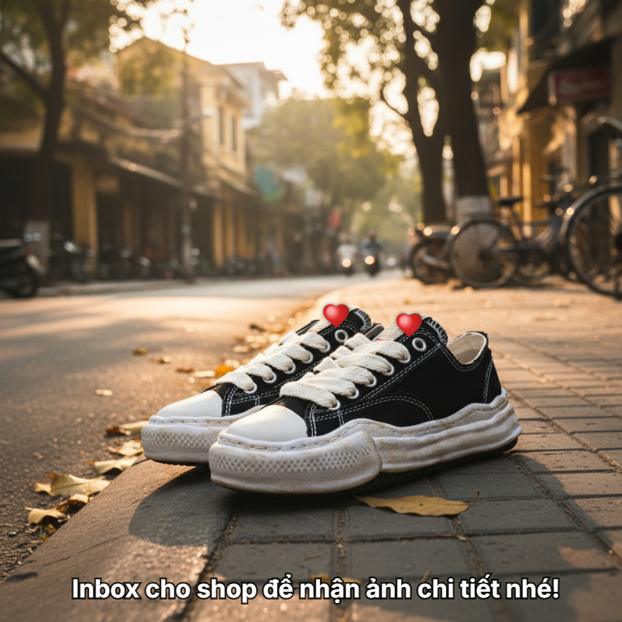 Giày sneaker đầy đủ hình ảnh chi tiết các màu Order-MIHARA YASUHIRO Hank MMY JHD170