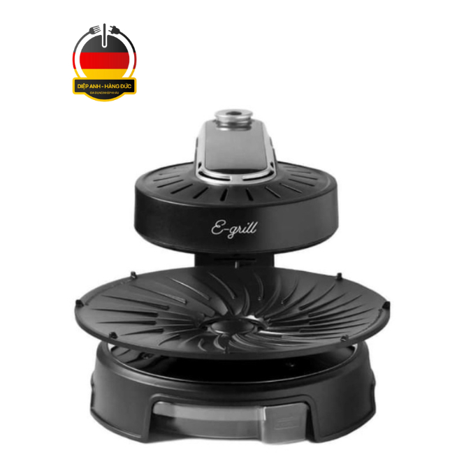 Bếp nướng không khói E-Grill Màu đen - bản điện tử  - Diệp Anh Hàng Đức