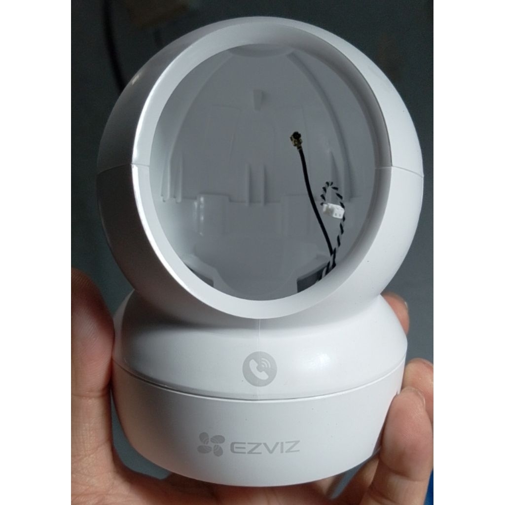 Vỏ nhựa trắng và chụp bầu đen hồng ngoại cho Camera Ezviz C6N H6C Pro TY1 TY2 Viettel HC2 và các loạ