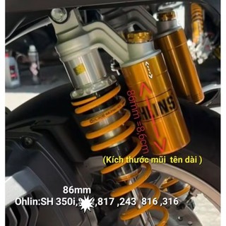 Miếng dán PPF dành cho 1  bình dầu phuộc Ohlins, dán bảo vệ chống trầy xước cho 1 bình dầu  Ohlin.