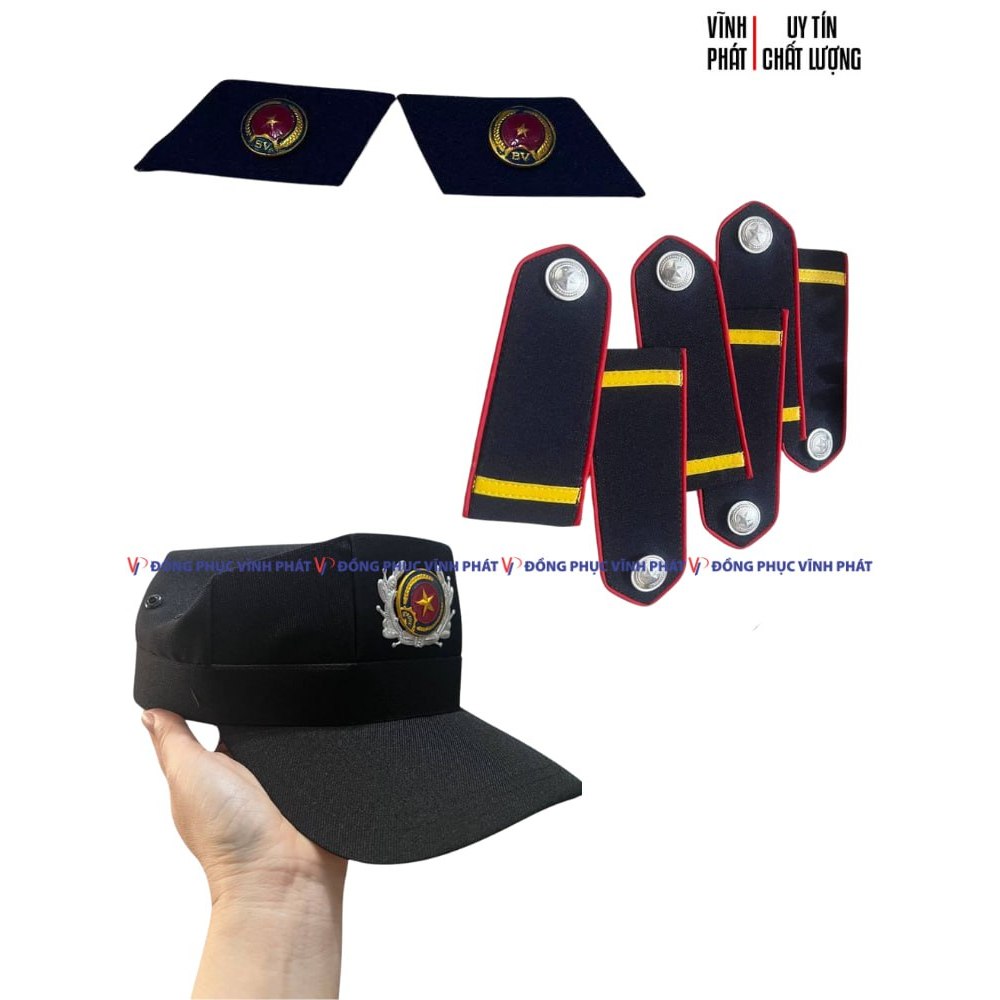 Phụ kiện bảo vệ - MŨ SAO + VE ÁO + CẦU VAI BẢO VỆ 1-2-3-4 GẠCH  số lượng lớn có sẵn giá tốt | Hình t