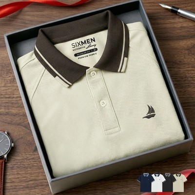 Áo Polo Nam SIXMEN Polo Haven Cổ Bẻ Tay Ngắn Vải Cá Sấu FeelMax Premium Cao Cấp Co Giãn Thoáng Mát