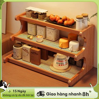 LACCOHUG Kệ lưu trữ 2 Tầng Giá đựng đồ đa năng tiết kiệm không gian
