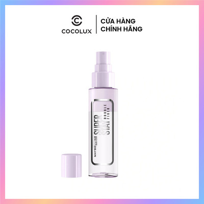 Xịt Khóa Nền Dưỡng Ẩm Maybelline Superstay Double Fixer Spray 55ml giúp giữ lớp trang điểm lâu trôi
