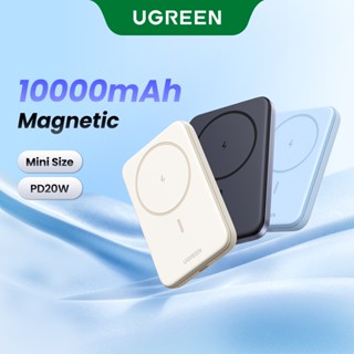 Sạc dự phòng không dây Ugreen 10000mAh | Sạc đồng thơi 2 thiết bị | Pin Li-on