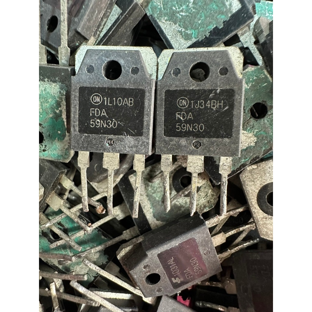 2 con Mosfet FDA59N30 59N30 59A 300V tháo máy