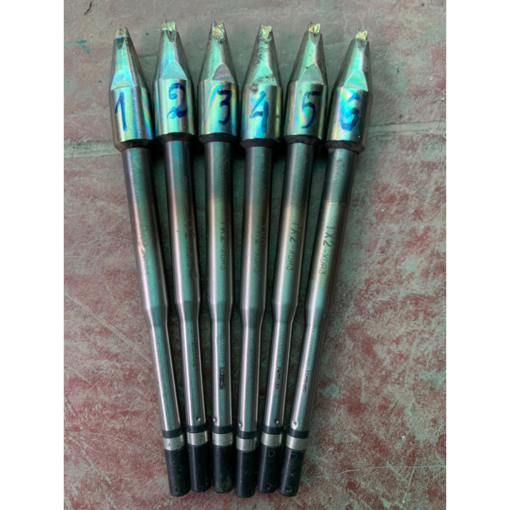 (Bài 2) Tuýp hàn HAKKO TX2-Mã XDR3 - 300W chính hãng ( xem video miêu tả độ mòn)