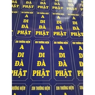 10 Decal A DI ĐÀ PHẬT