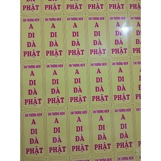 10 Decal A DI ĐÀ PHẬT