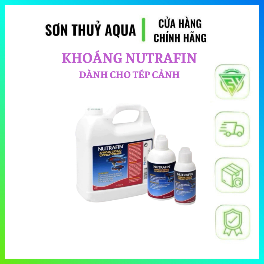 Khoáng Tép - Khoáng Nước Nutrafin Africa Cichlid Conditioner 2lit