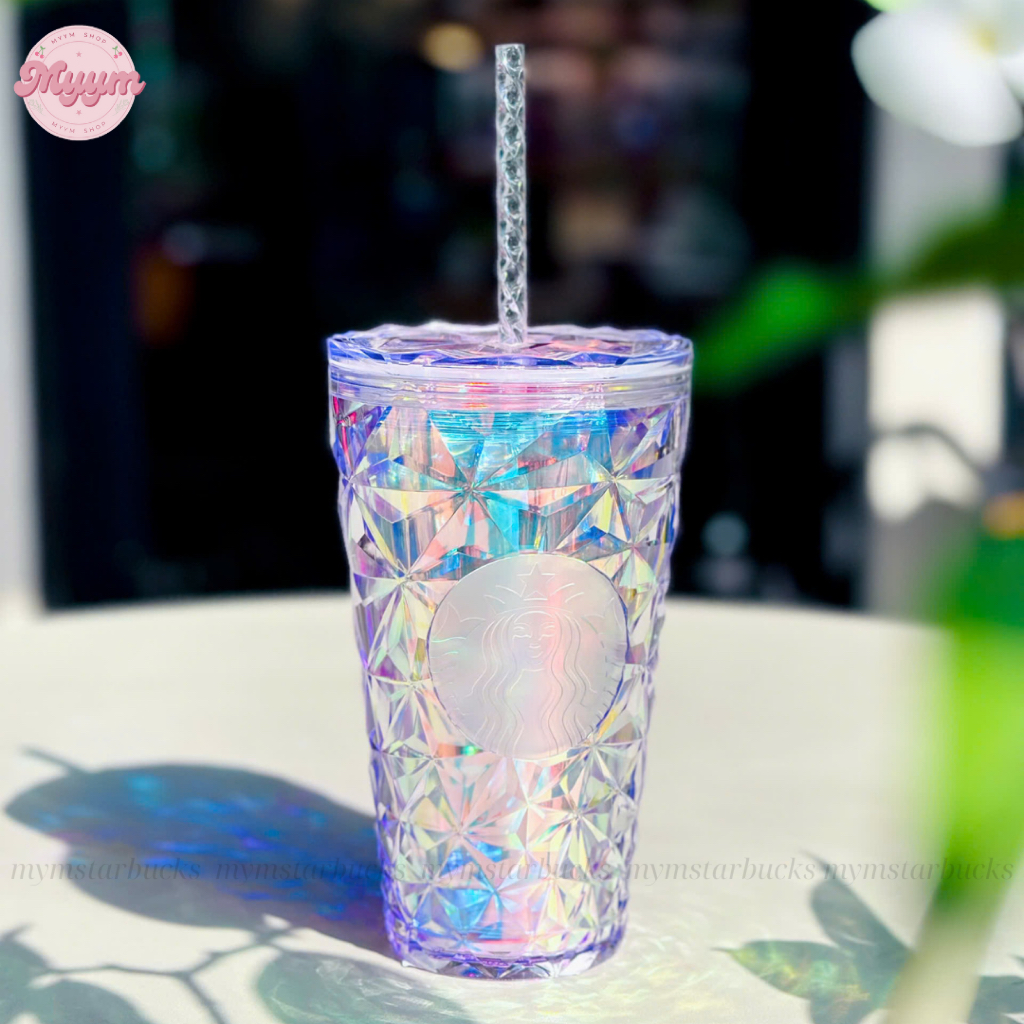 [𝗔𝘂𝘁𝗵𝗲𝗻𝘁𝗶𝗰] LY COLD CUP 16OZ (473ML) STARBUCKS JEWELED UNICORN HOLIDAY 🤍