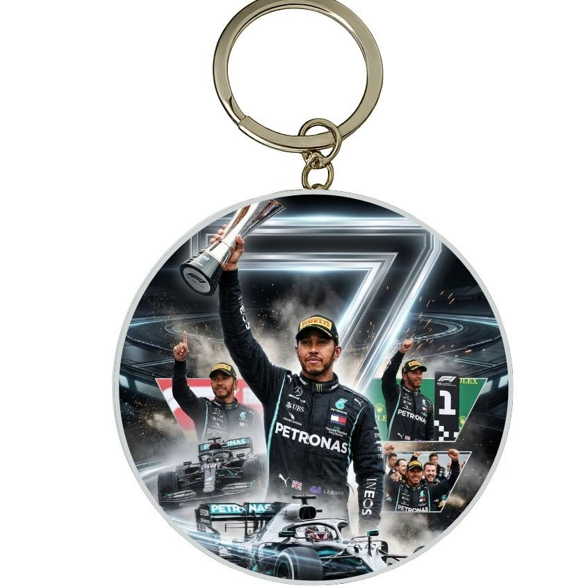 MÓC KHÓA THIẾC IN HÌNH LEWIS HAMILTON