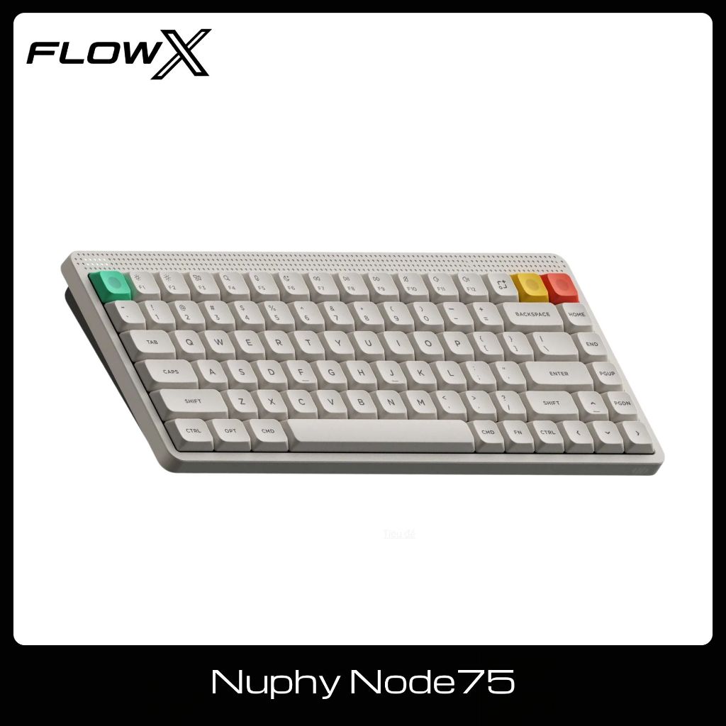 Bàn Phím Cơ NuPhy Node75 Series Không Dây Bluetooth 2.4GHz USB-C Low Profile High Profile