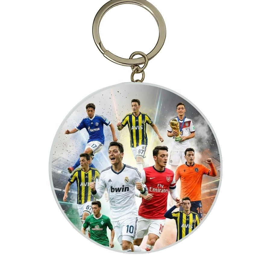 MÓC KHÓA THIẾC IN HÌNH MESUT OZIL