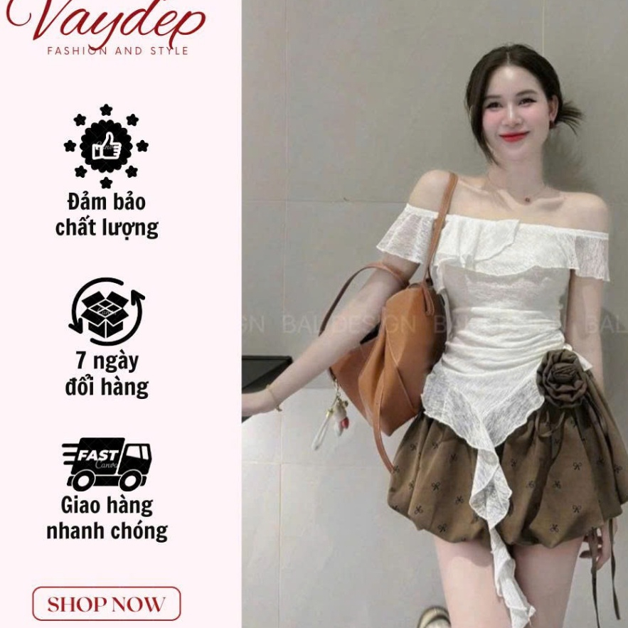 Set đồ nữ sang chảnh, set đồ nữ mùa hè Vaydep