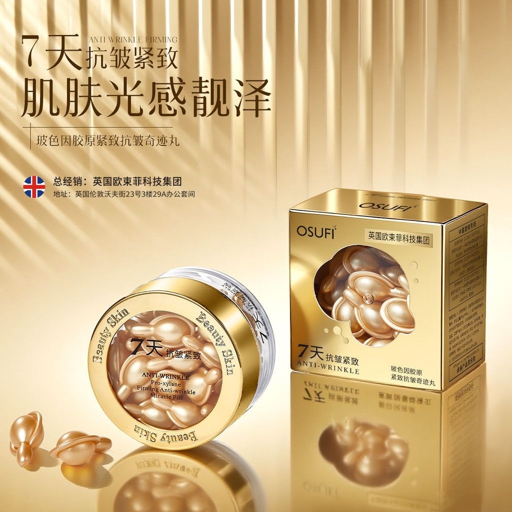 HOT- HỘP 30 Viên Tinh Chất Serum Osufi Đỏ Cô Đặc Dưỡng Da Căng Bóng, Trắng Sáng, Đều Màu