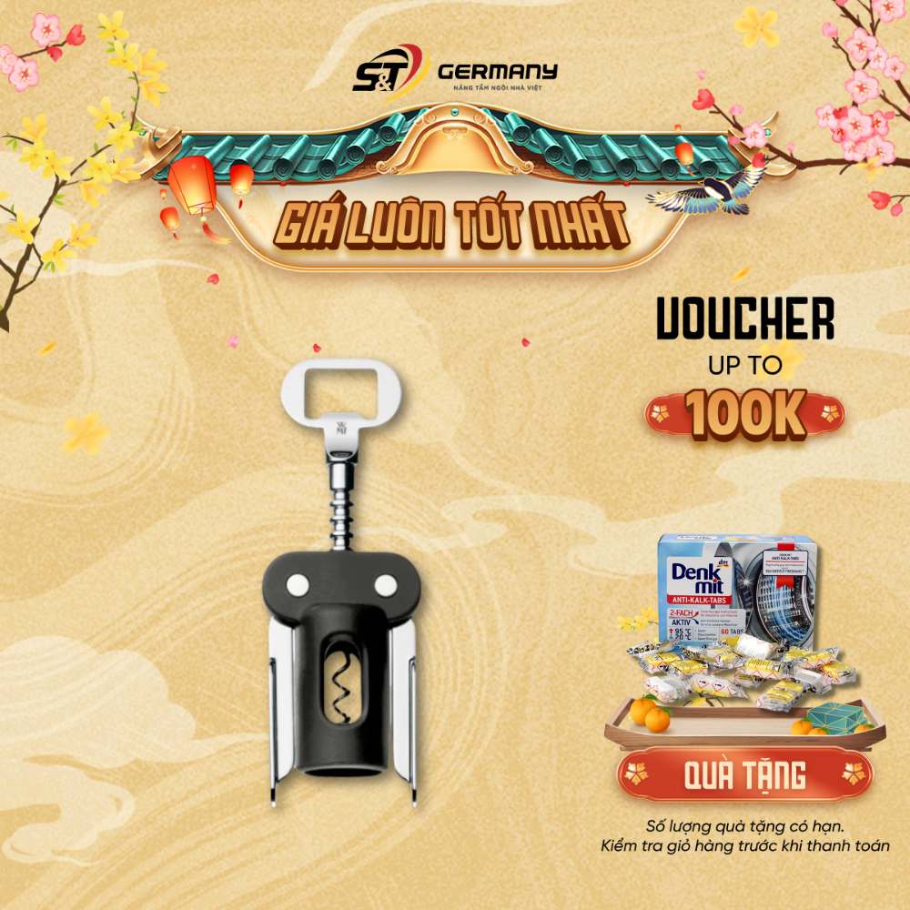 HCM Dụng cụ mở rư.ợ.u vang WMF Clever & More 6200 GermanySnT 520099