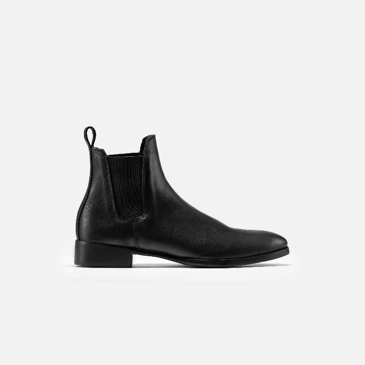 Giày Boot Nam Nữ FANGY - The Mckay Chelsea Boots Classic 2026 - Đen Bóng