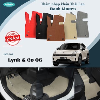 Thảm lót sàn UBAN cho xe Lynk & Co 06 - Chất liệu nhựa PVC Thái Lan, khít sàn xe, không mùi