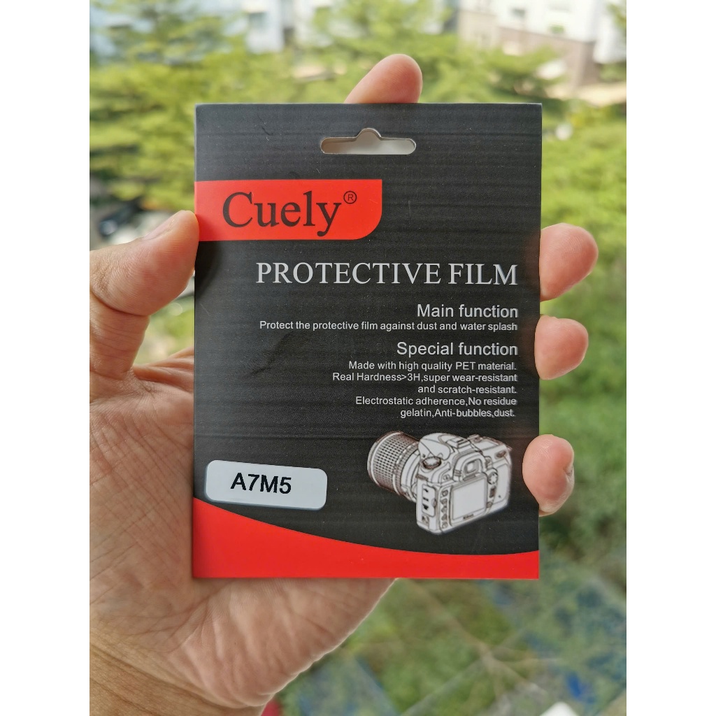 Dán Màn Hình Cường Lực Máy Ảnh Sony A7M5  A7V  A7 Mark 5 - ILCE-7M5 - Mới