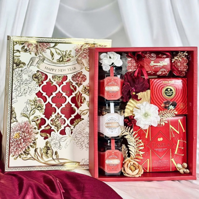 (TẶNG TÚI) Set Quà tết cao cấp 2026 [HOẢ tỐC] (Ảnh và Video shop quay) hộp quà tết,quà tặng bánh kẹo mứt loại ngon