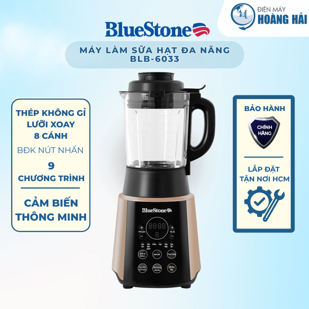 BLB-6033 | Máy làm sữa hạt đa năng BlueStone BLB-6033 - Hàng chính hãng