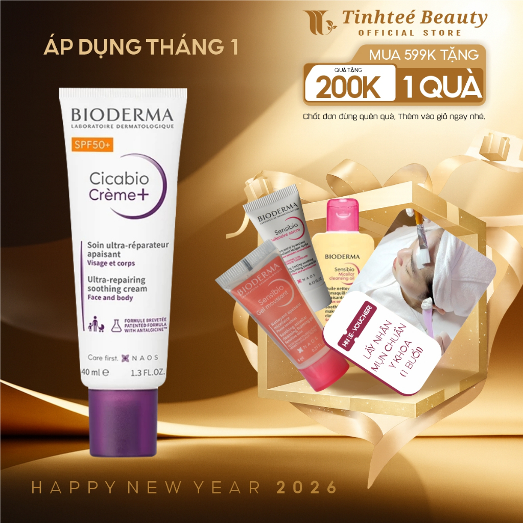 Kem phục hồi da tổn thương Bioderma Cicabio Goodndoc Hydra B5 Serum 30ml/40ml