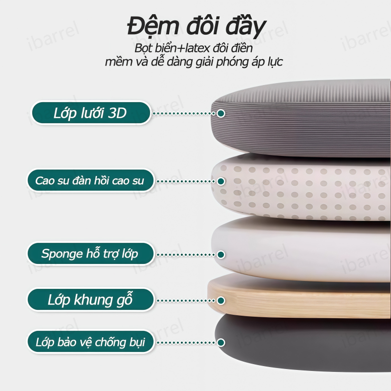 IB Ghế công thái học văn phòng chơi game Ghế tựa lưng xoay Thoáng khí Trượt im lặng Đệm ngồi mềm mại | BigBuy360 - bigbuy360.vn