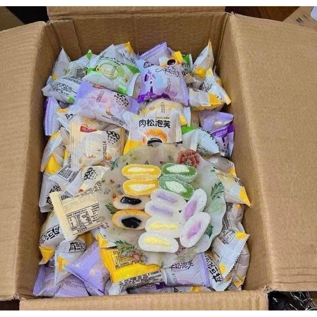 Bánh Mochi kem lạnh thùng 2,5kg