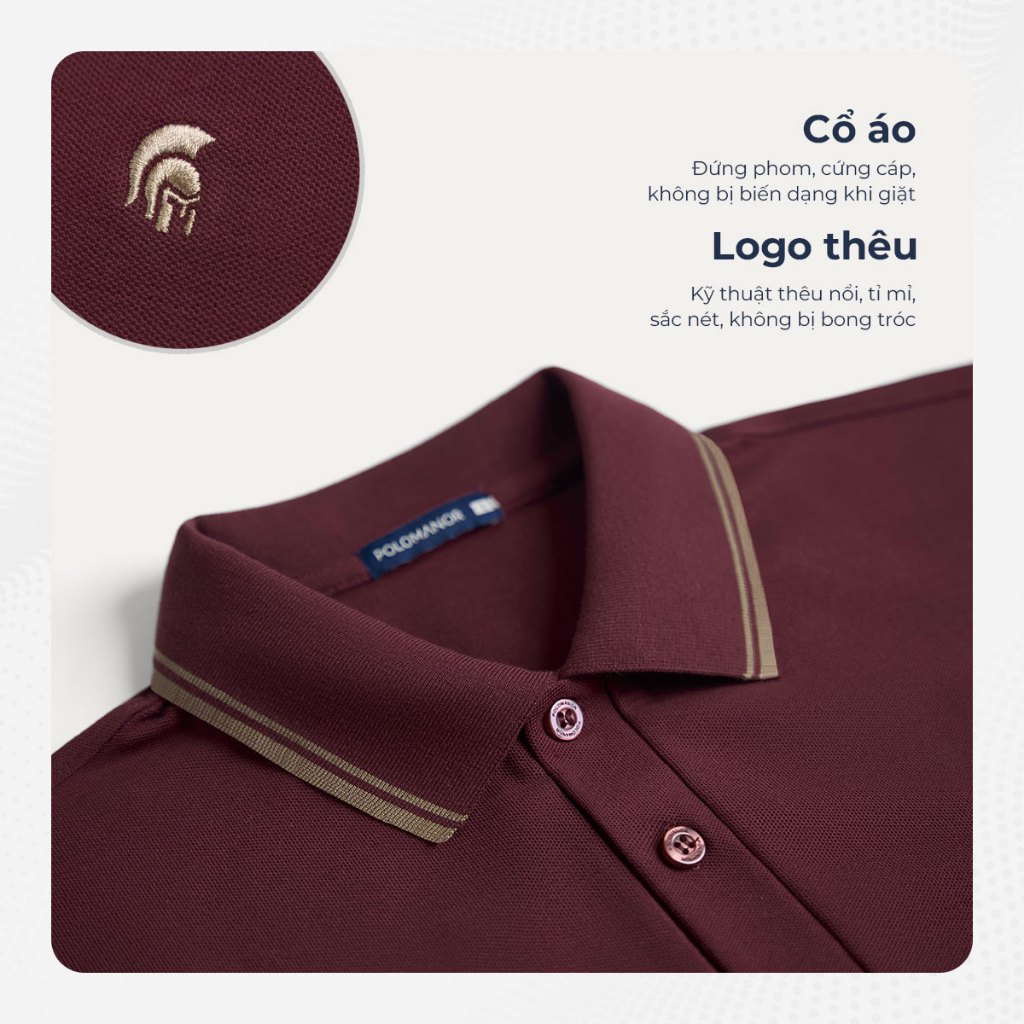 [BEST SELLER] Áo polo nam cao cấp ICON DIAMOND, POLO QUỐC DÂN, vải CVC Diamond sang trọng - POLOMANOR | BigBuy360 - bigbuy360.vn