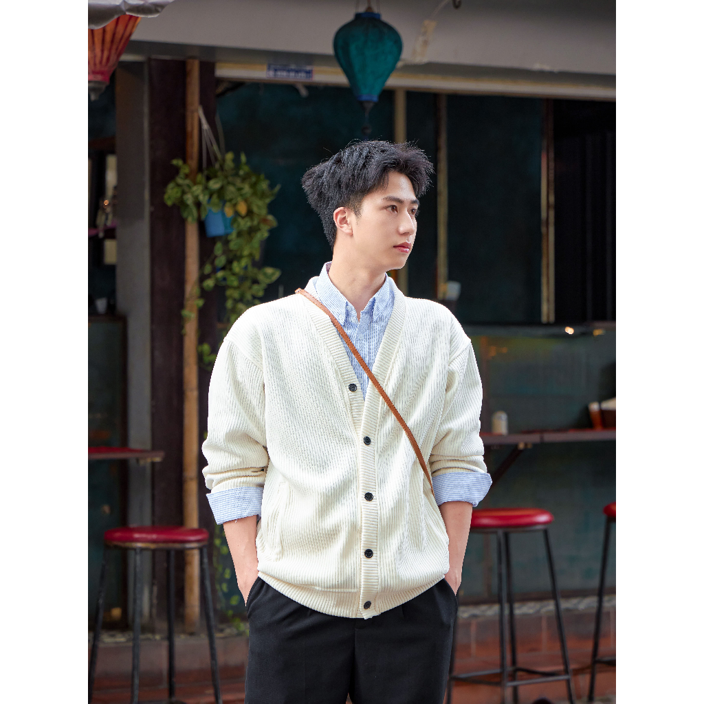 [ MẪU MỚI ] Áo Khoác Cardigan Nam Gusta Chất Vải Nỉ Nhung Form Rộng Thoải Mái CA02