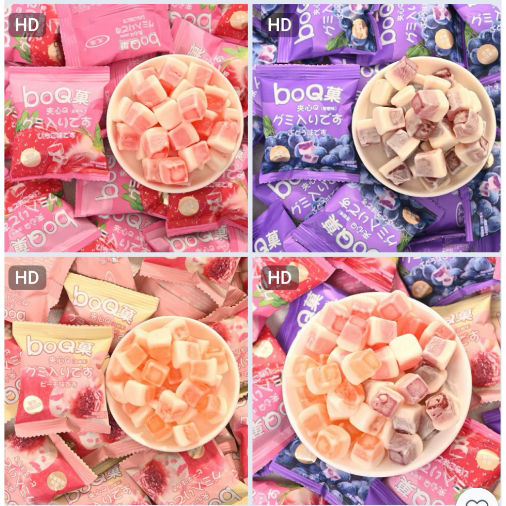 Kẹo Dẻo 2 Tầng Vị Sữa Chua Hoa Quả Panda Kid Gói 180g