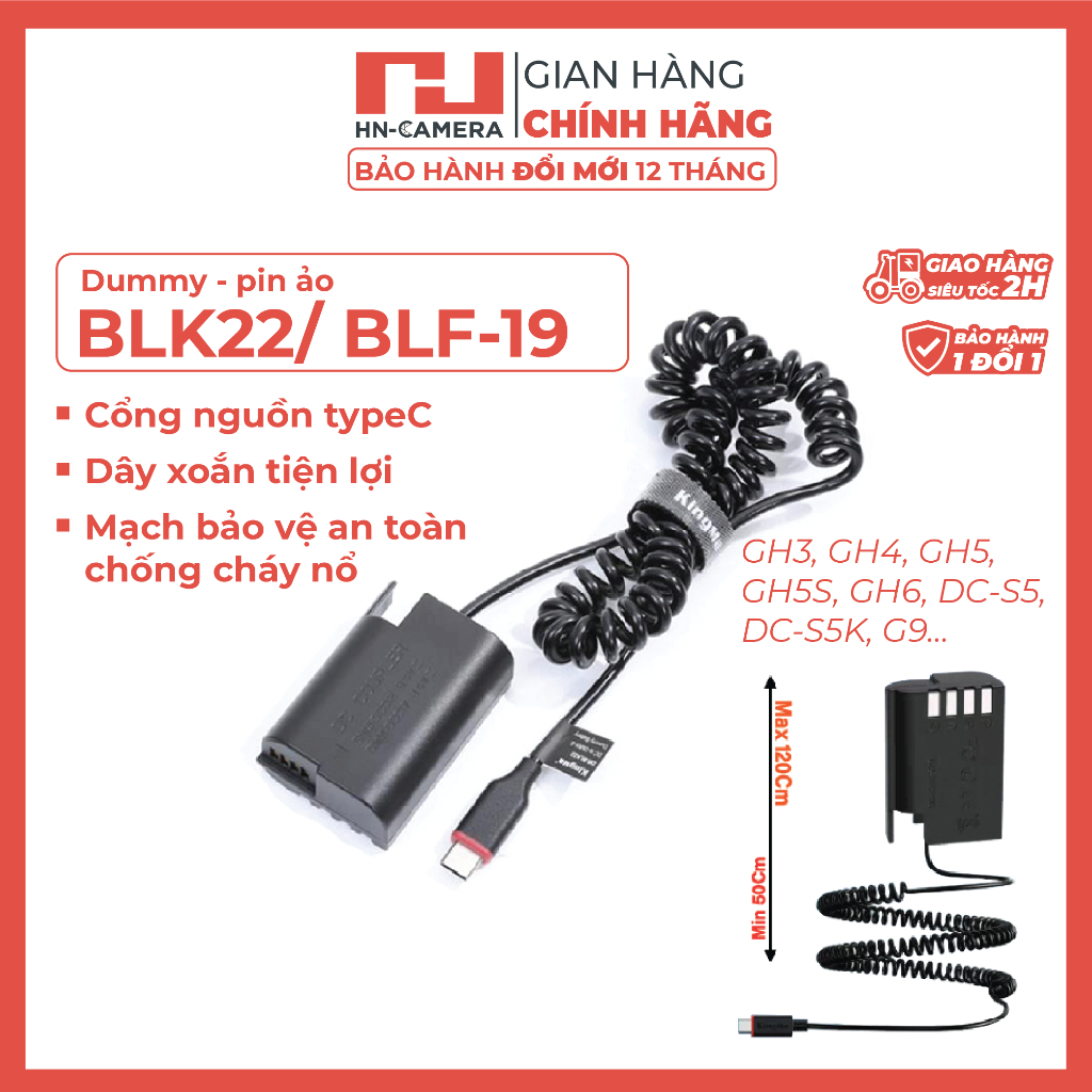 Dummy Kingma for DMW-BLK22 Chính Hãng KINGMA