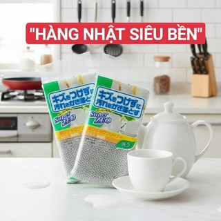 Mút rửa ly chén aisen nhật bản poly-tech kz118 tăng hiệu suất tẩy rửa, gấp 3 lần mút thường