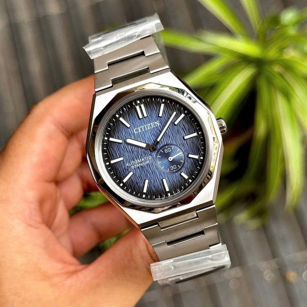 Đồng hồ nam dây thép Citizen Zenshin 60 Automatic Super Titanium NK5020-58M