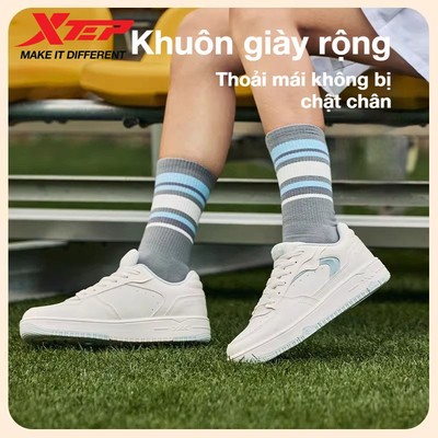 【xtep】Mubai | Giày thể thao nữ chống thấm nước thời trang, giày thể thao nam, nhiều màu sắc để lựa chọn