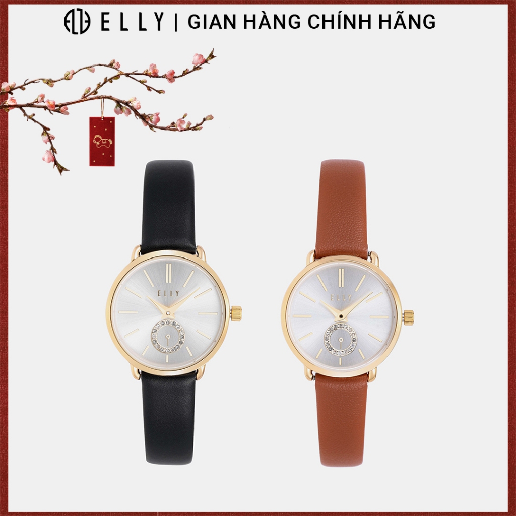 [Deal sang chảnh]  Đồng hồ nữ cao cấp đeo tay thời trang ELLY – EH21
