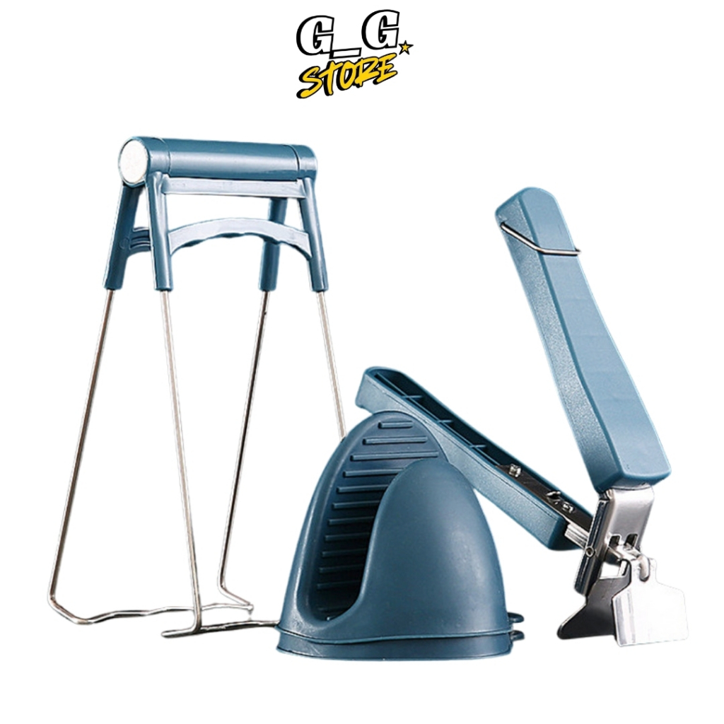 Kẹp Nắp Nồi Chống Bỏng Gắp Nồi Nóng Đa Năng Dụng Cụ Nhà Bếp An Toàn -GGStore