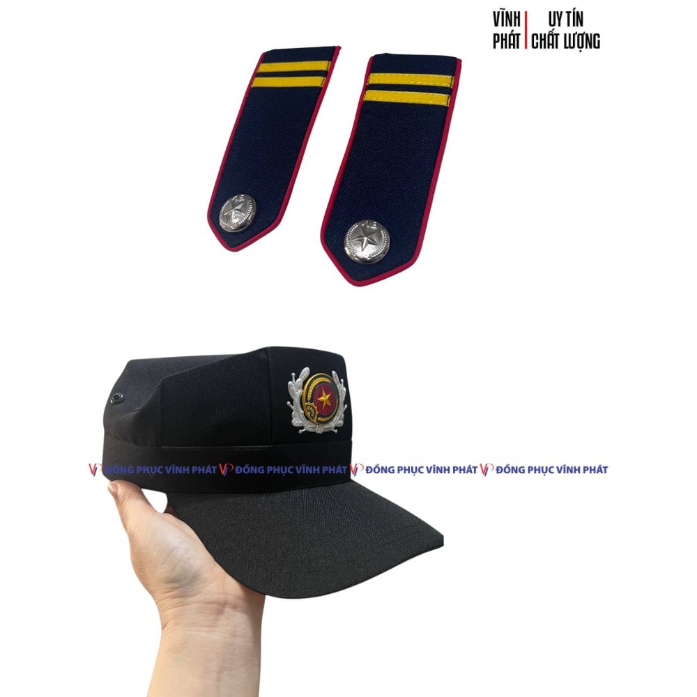 Set Phụ Kiện Đồ Bảo Vệ Giá Rẻ MŨ SAO + CẦU VAI BẢO VỆ 1-2-3 GẠCH - Hình thật, có sẵn.