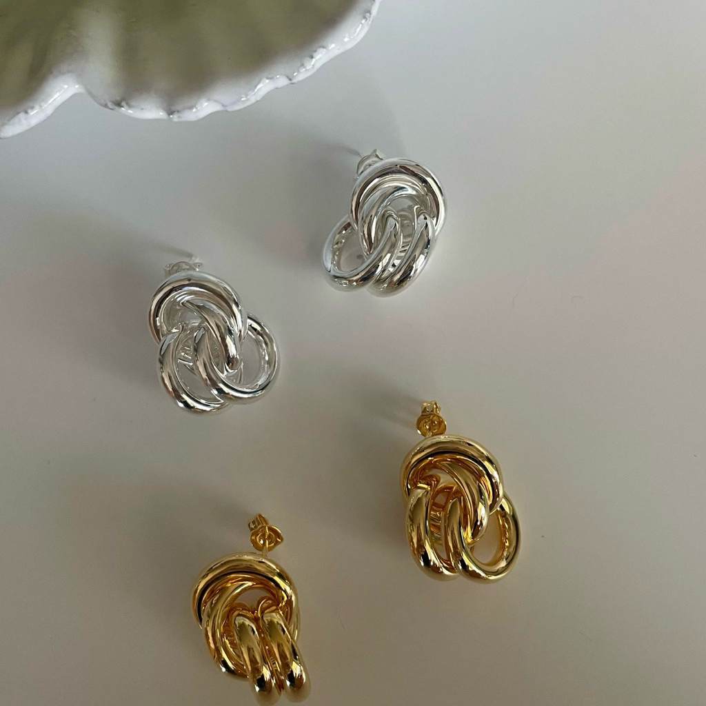 Hoa tai bện ba chiều - Olivia’s Stuff