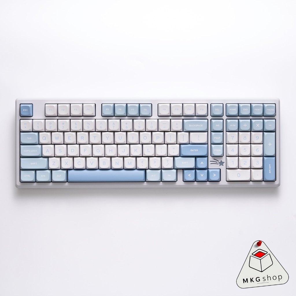 Bàn phím cơ Feker Galaxy 80 | Galaxy 100 | 3 modes kết nối | RGB | Hot Swap | Nhôm CNC nguyên khối