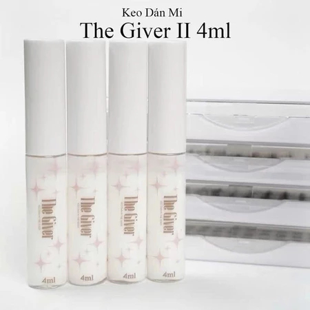 Keo Dán Mi The Giver 4ml – Keo Trong Suốt, Dính Chắc, Khô Nhanh - Mi Slay Store