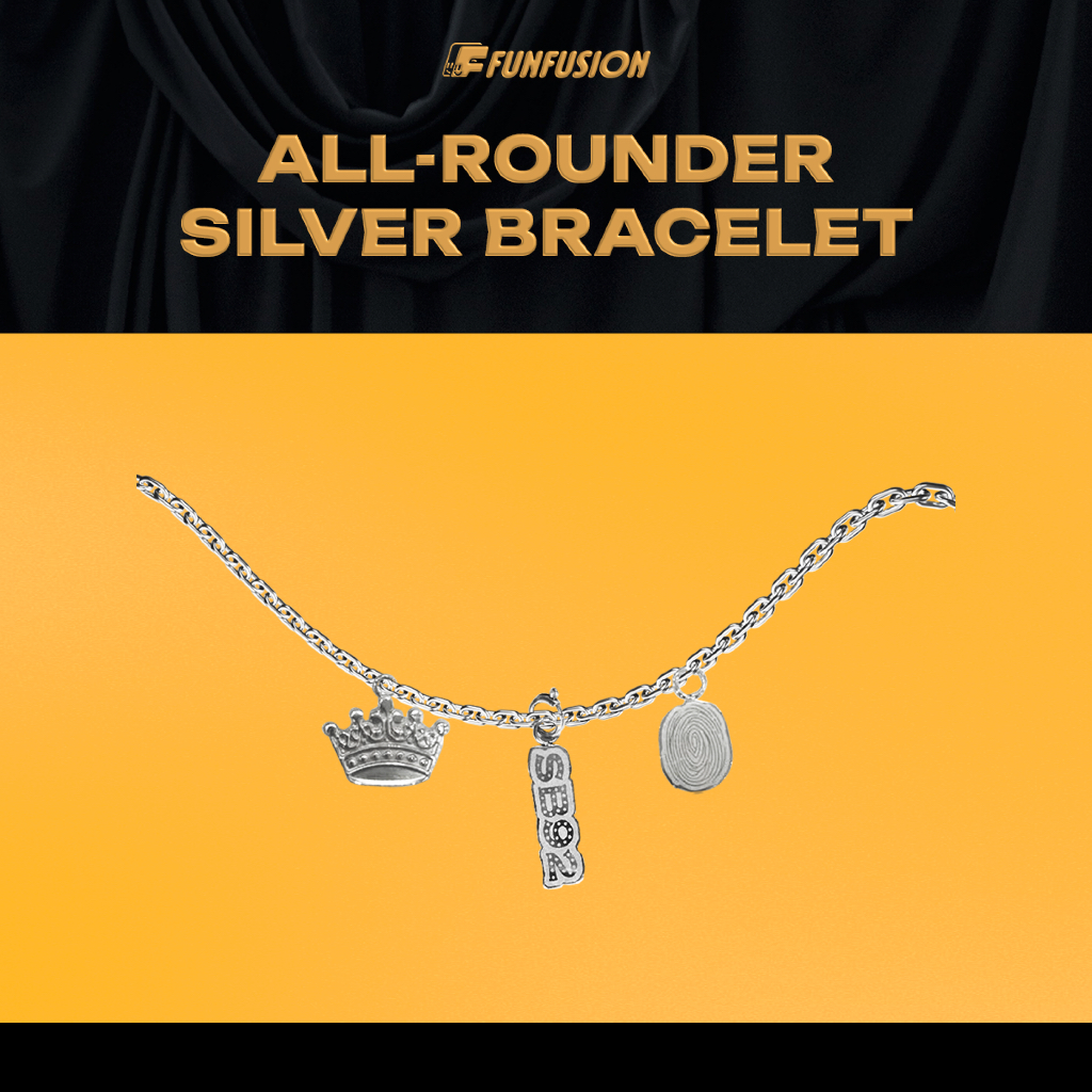 VÒNG TAY ALL ROUNDER SILVER BRACELET - BST OFFICIAL MERCHANDISE | SOOBIN LIVE CONCERT - FUN FUSION
