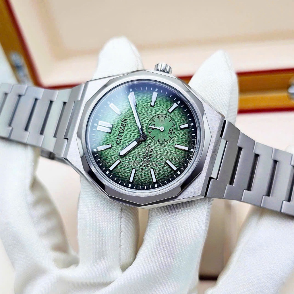 Đồng hồ nam dây thép Citizen Zenshin 60 Automatic Super Titanium NK5020-58X