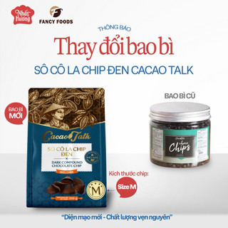 Socola chip đen Fancy (GÓI TO 1KG)