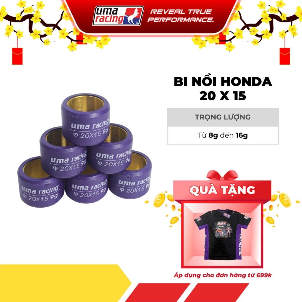 Bi Nồi UMA Racing Cho Xe Honda – Hiệu Suất Cao, Vận Hành Êm