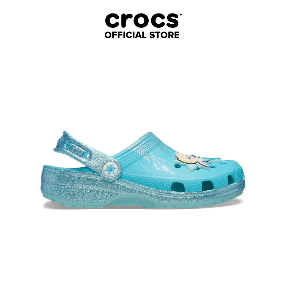 Giày Clog Trẻ Em Crocs Toddler Classic Frozen Elsa - 210237-90H