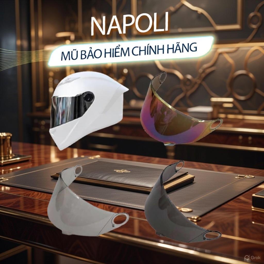 Kính Royal M136, kính rời thay thế cho nón bảo hiểm fullface AGU , nón Royal M136 - nón ASIA MT136