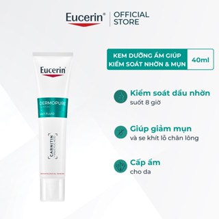 Kem dưỡng ẩm giúp kiểm soát nhờn Eucerin® DermoPure Clinical Mat Fluid 40ml
